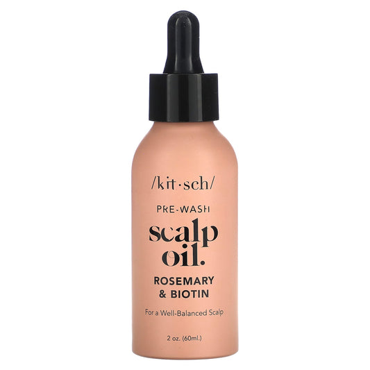 Kitsch, Pre-Wash Scalp Oil, Rosemary & Biotin, 2 oz (60 ml) - Image 1