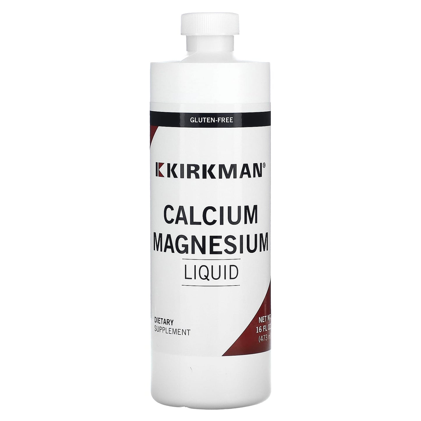 Kirkman Labs, Calcium Magnesium Liquid, 16 fl oz (473 ml) - Image 1