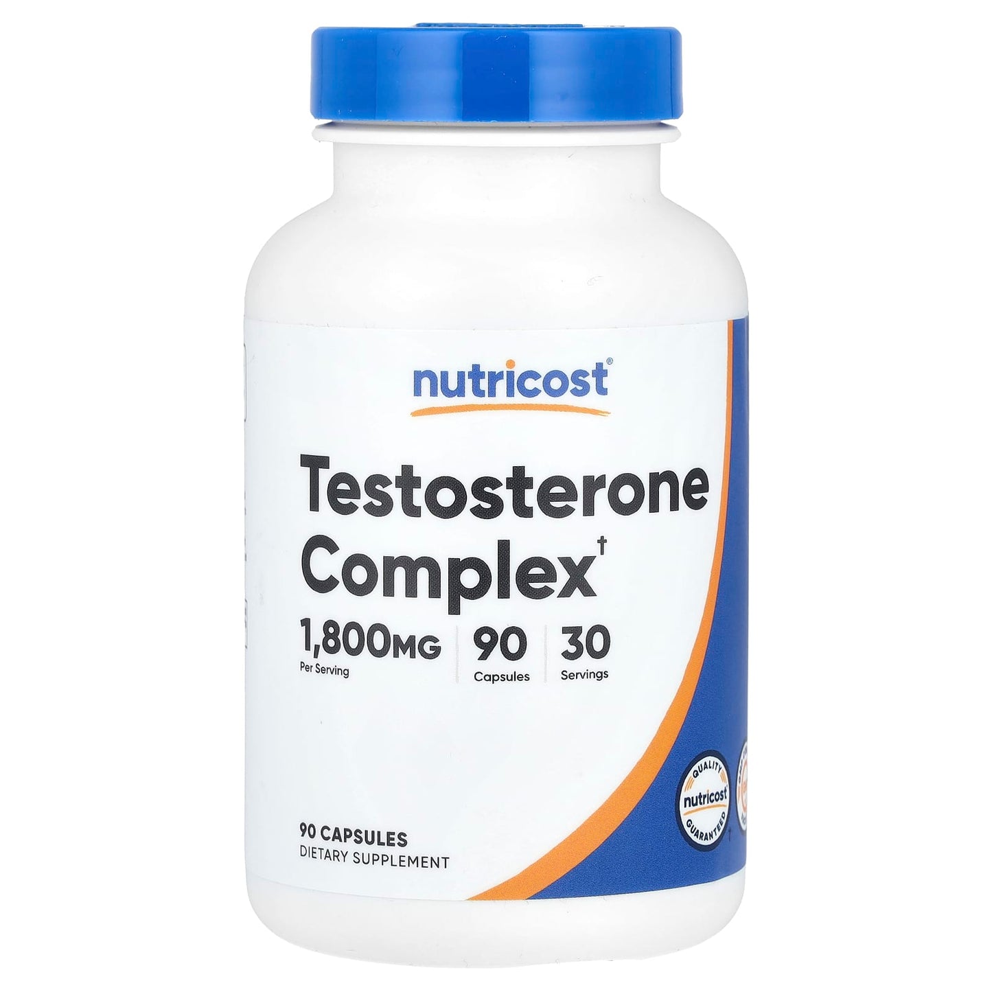 Nutricost, Testosterone Complex, 90 Capsules - Image 1