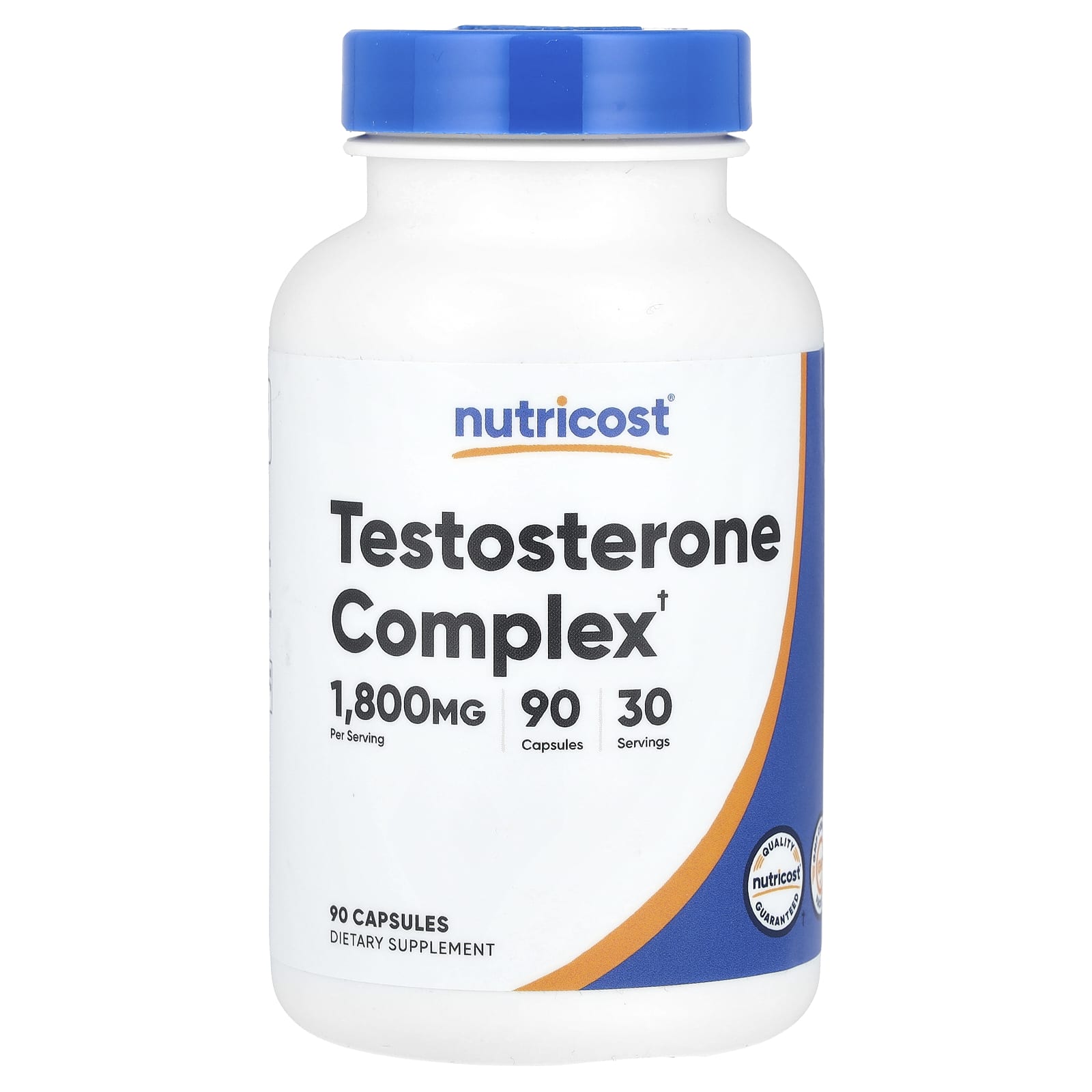 Nutricost, Testosterone Complex, 90 Capsules - Image 1
