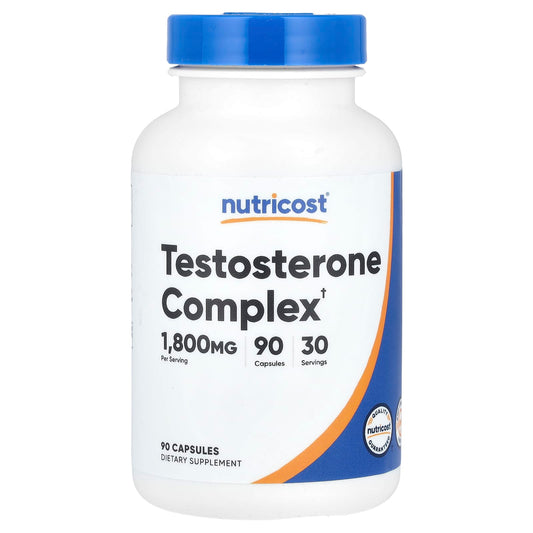 Nutricost, Testosterone Complex, 90 Capsules - Image 1