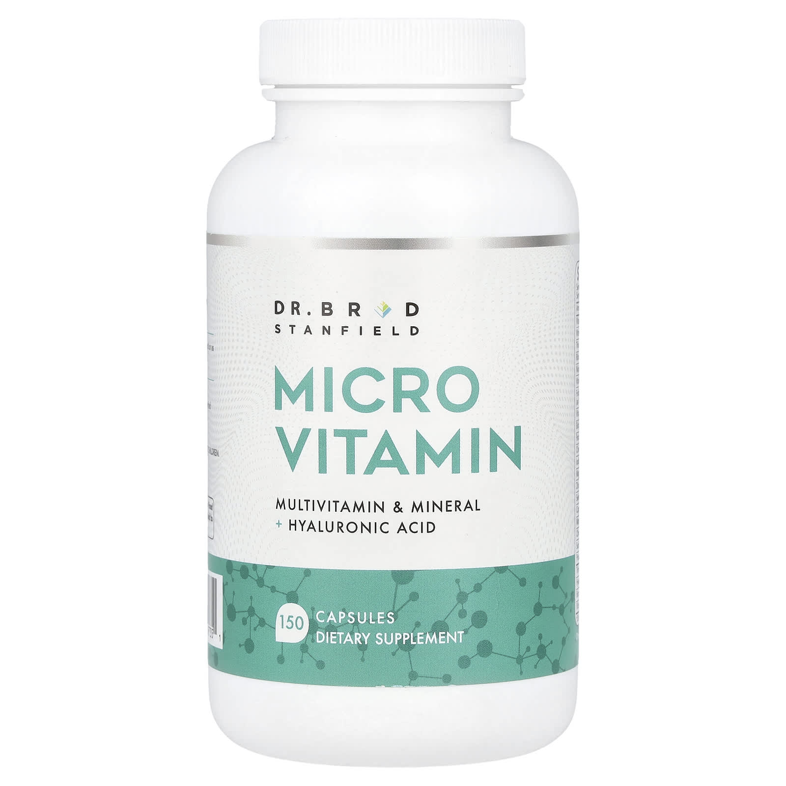 Dr. Brad MicroVitamin + Hyaluronic Acid, 150 Capsules, Multivitamin Supplement - Image 1