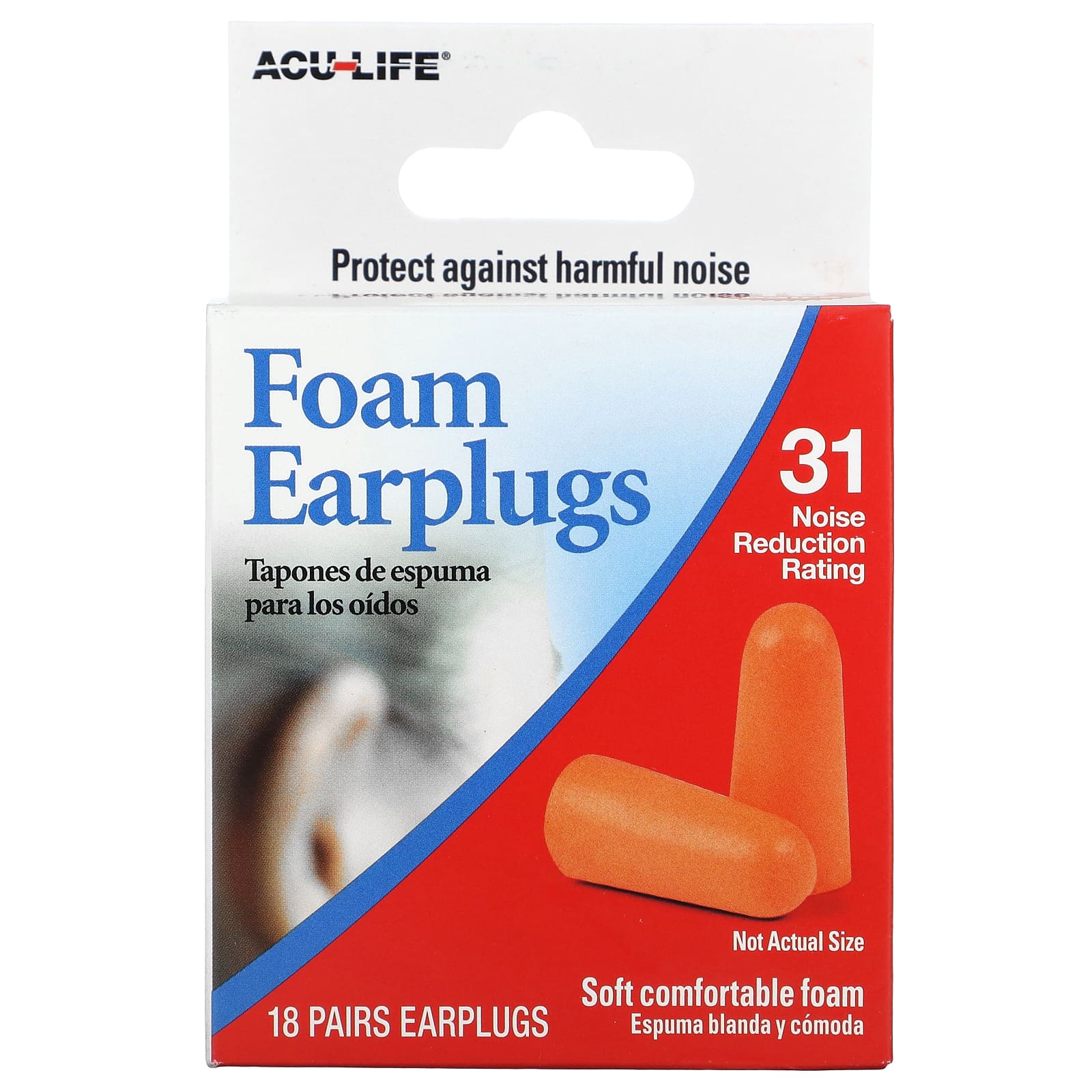Flents Foam Earplugs - Effective Noise Protection for Work &amp; Play - Image 1