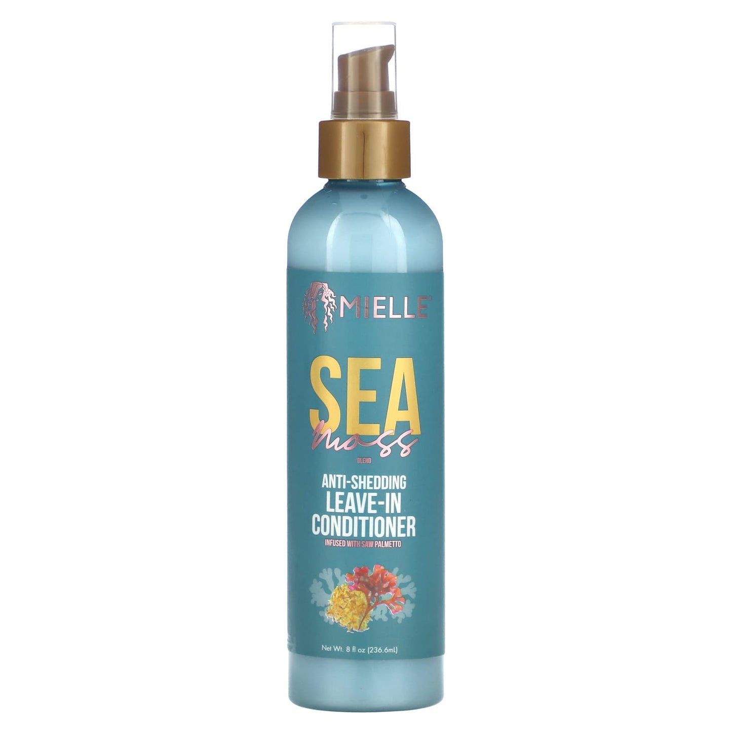 Mielle, Anti-Shedding, Leave-In Conditioner, Sea Moss Blend, 8 fl oz (236.6 ml) - Image 1
