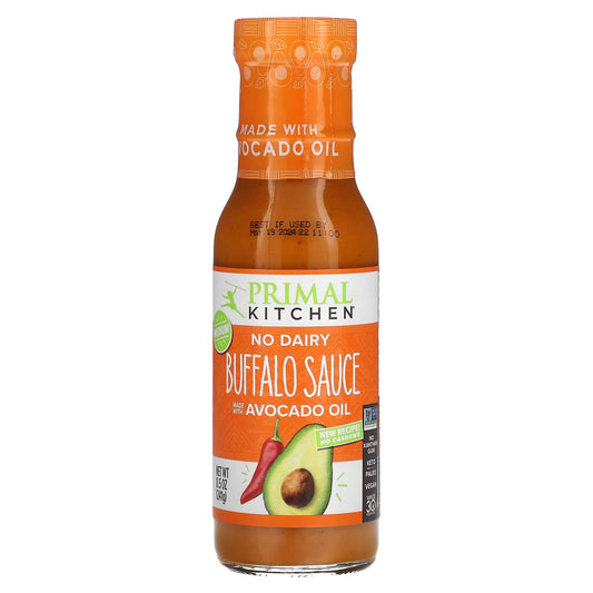 Primal Kitchen, Buffalo Sauce, Medium, 8.5 oz (241 g) - Image 1