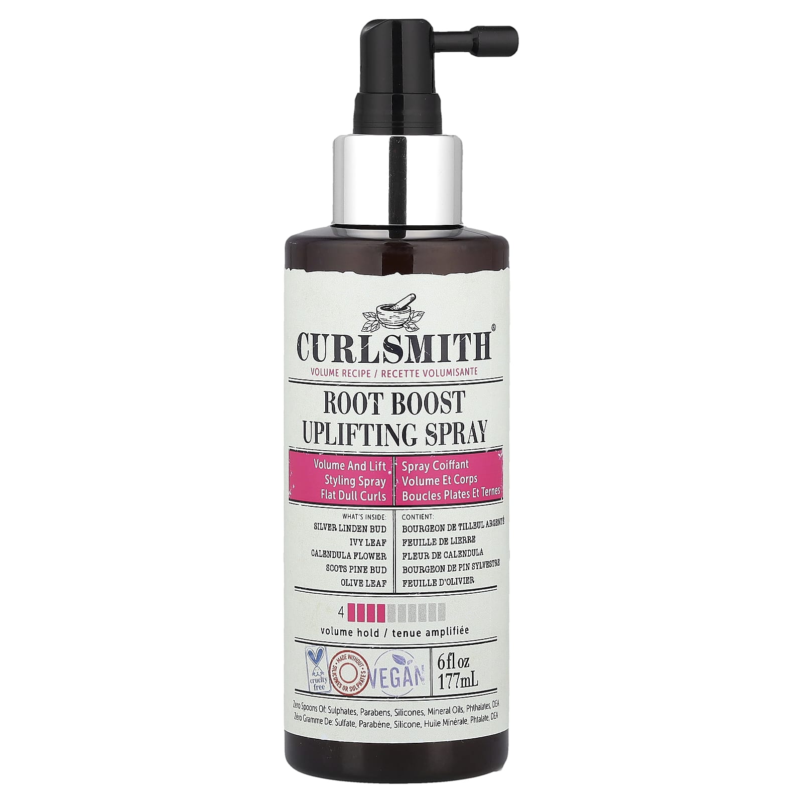 Boost Flat Curls with Curlsmith Root Uplifting Spray - Volume & Hold - Image 1