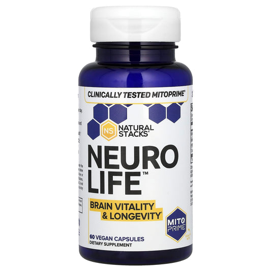 Natural Stacks, Neuro Life, 60 Vegan Capsules - Image 1