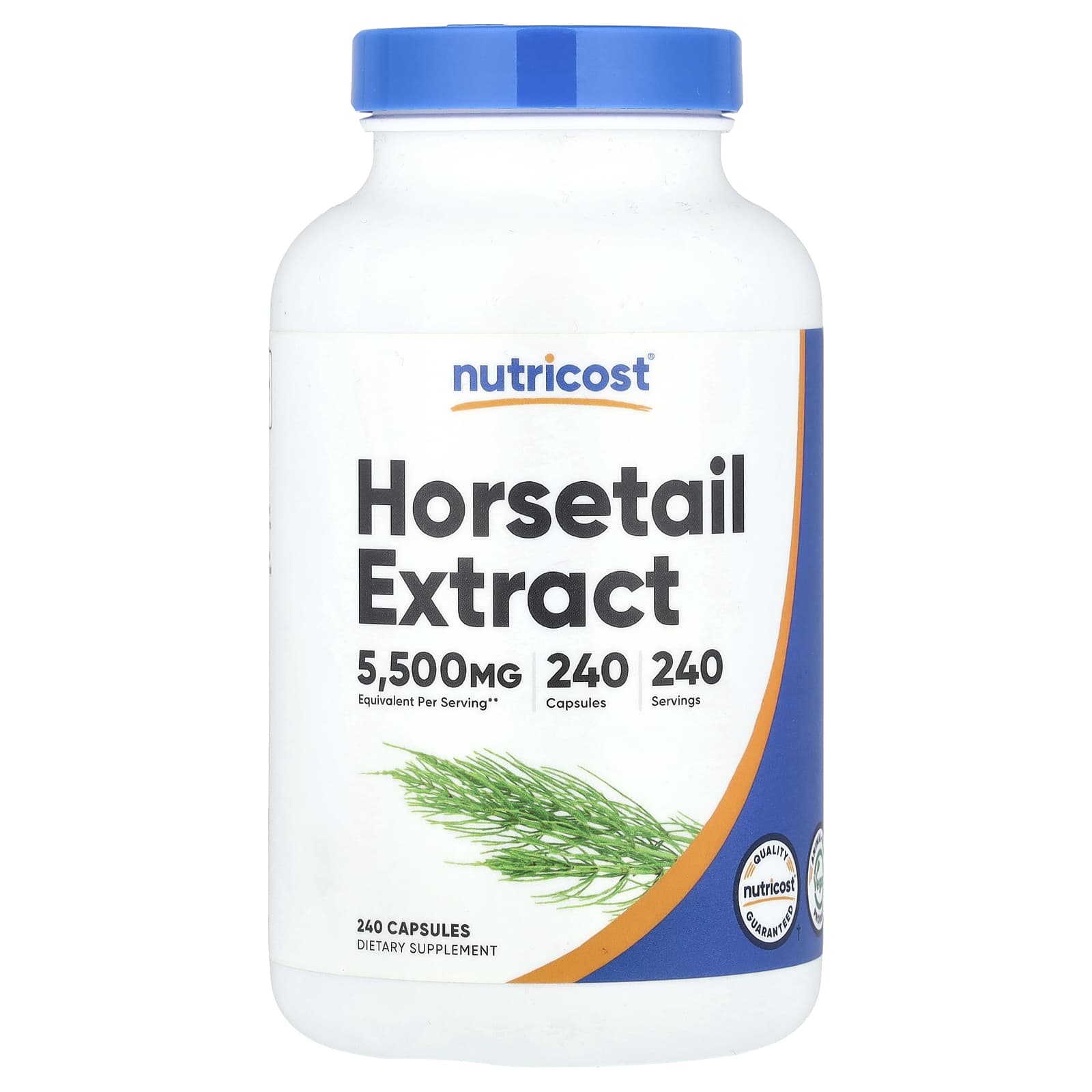 Nutricost, Horsetail Extract, 5,500 mg, 240 Capsules - Image 1