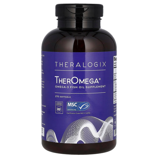 Theralogix, TherOmega, 270 Softgels - Image 1