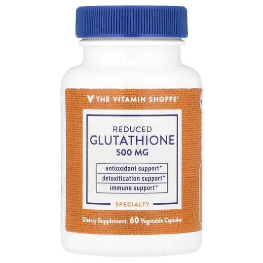 The Vitamin Shoppe, Reduced Glutathione, 500 mg, 60 Vegetable Capsule - Image 1