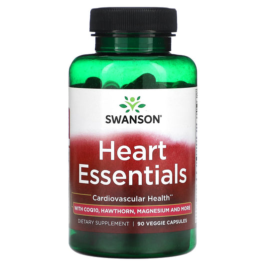 Swanson, Heart Essentials, 90 Veggie Capsules - Image 1