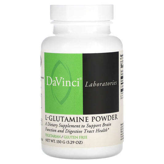 DaVinci Laboratories L-Glutamine Powder for Brain & Digestive Health - Image 1