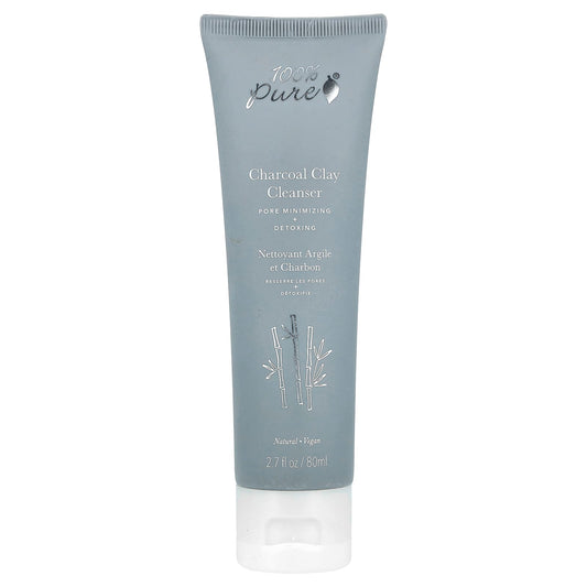 Deeply Purifying Charcoal Clay Cleanser 2.7 oz, Natural & Vegan - Image 1