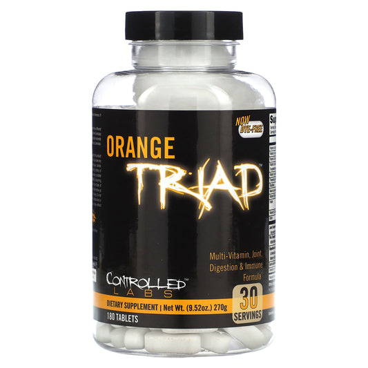 Controlled Labs Orange Triad Multivitamin for Immune & Joint Health - Image 1