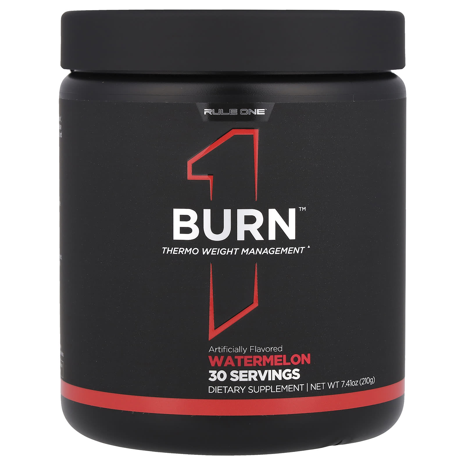 Rule One Proteins, Burn™, Thermo Weight Management, Watermelon, 7.41 oz (210 g) - Image 1