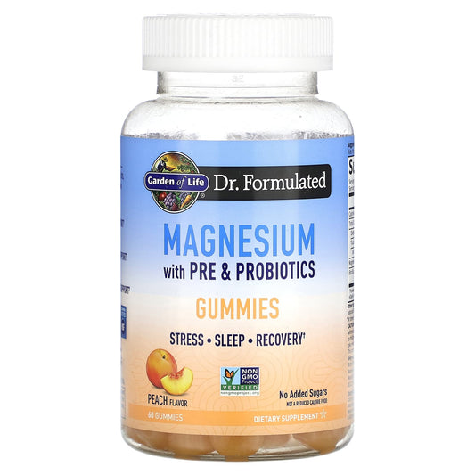 Garden of Life Magnesium Gummies with Probiotics & Prebiotics, 60 Count - Image 1