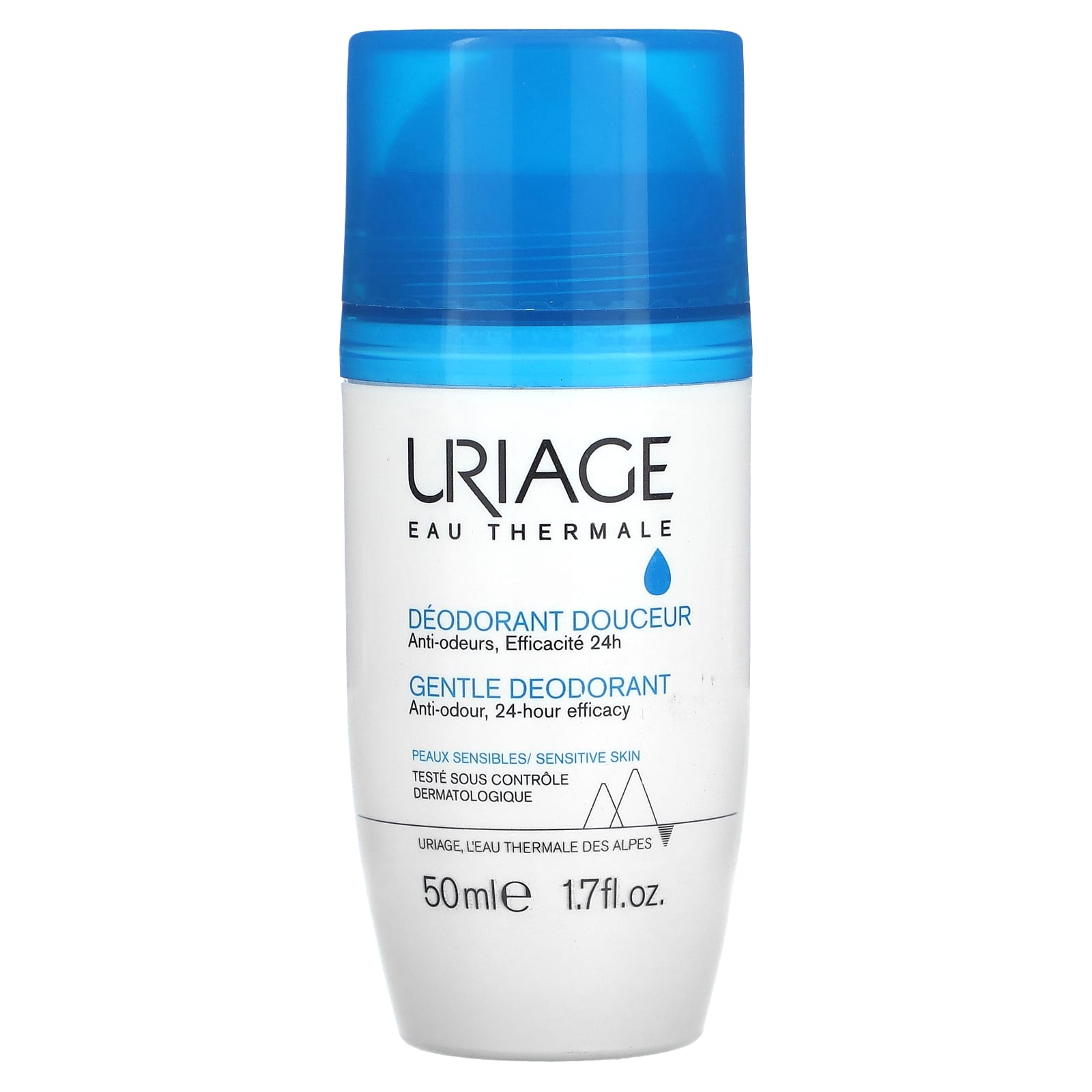 Uriage, Gentle Deodorant, Sensitive Skin, 1.7 fl oz (50 ml) - Image 1