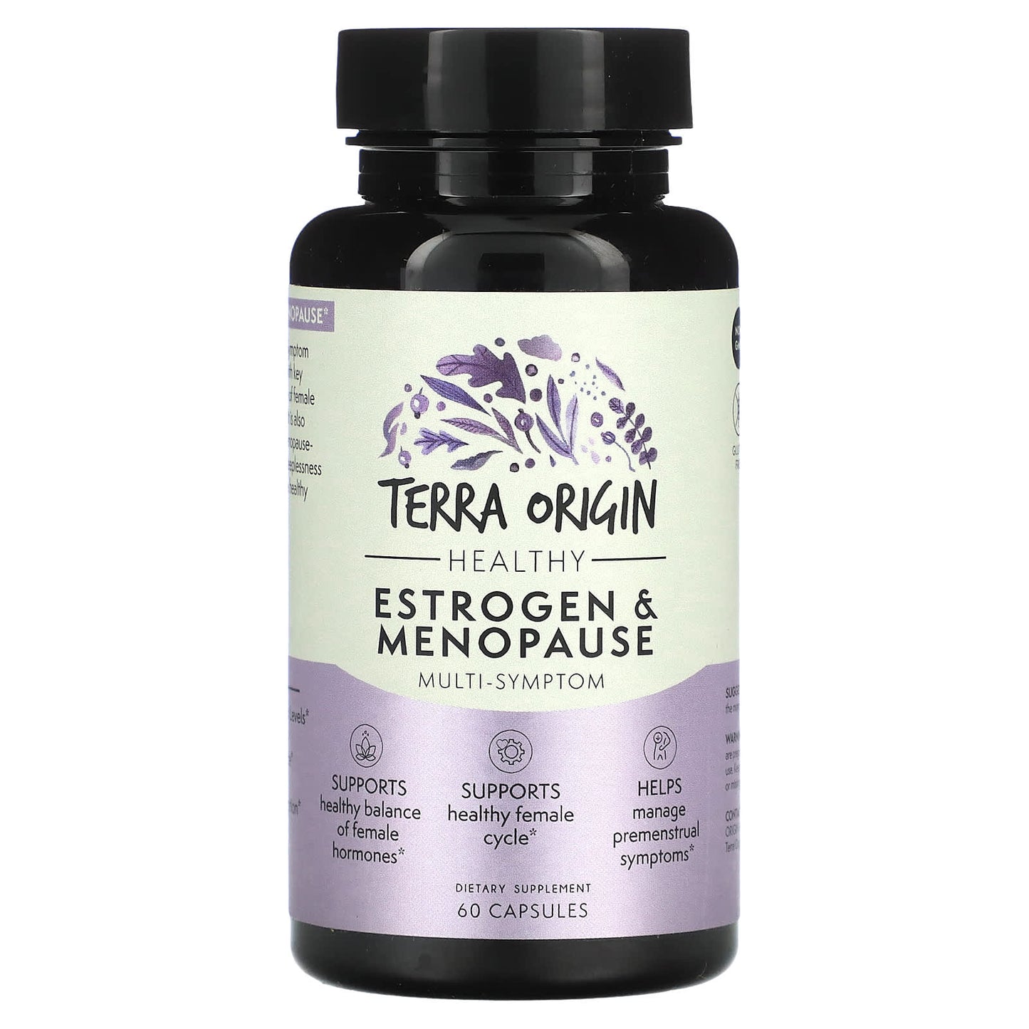 Terra Origin, Healthy Estrogen & Menopause, 60 Capsules - Image 1