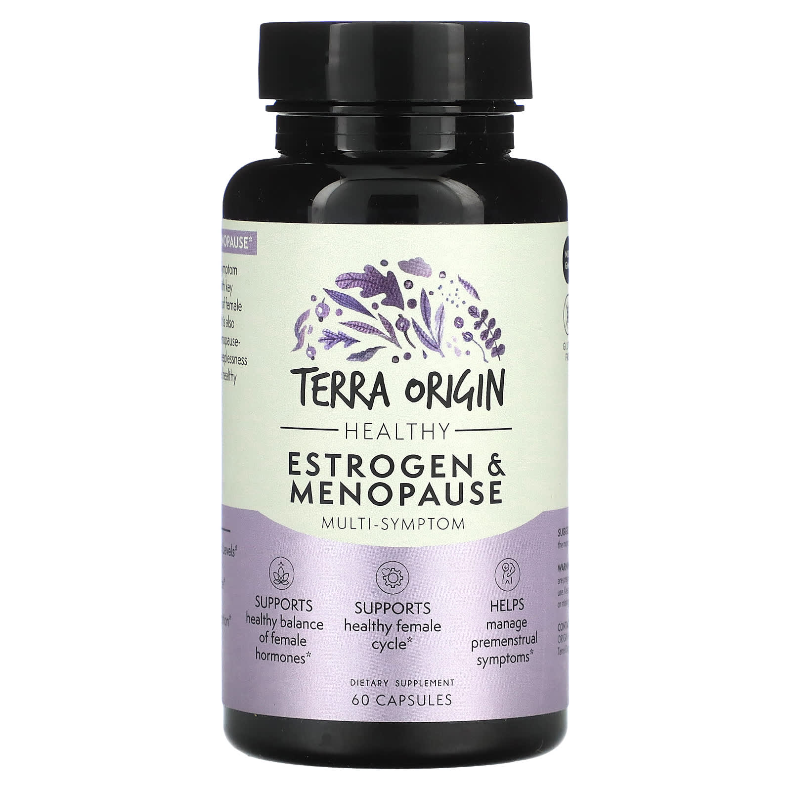 Terra Origin, Healthy Estrogen & Menopause, 60 Capsules - Image 1
