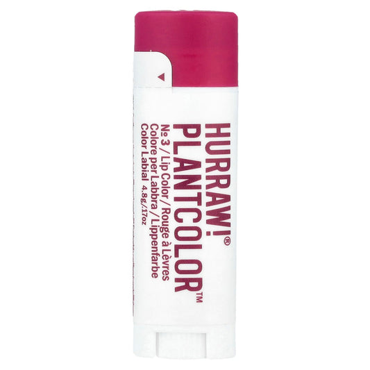 Hurraw! Balm PlantColor Lip Color, Cruelty-Free, Vegan-Friendly - Image 1