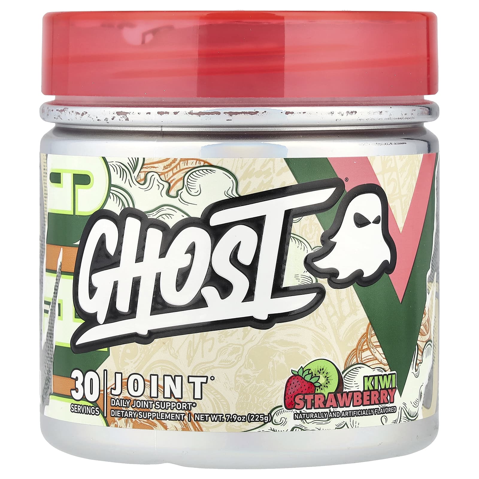 Ghost Daily Joint Support Supplement with OptiMSMC3 Reduct - 7.9 oz - Image 1