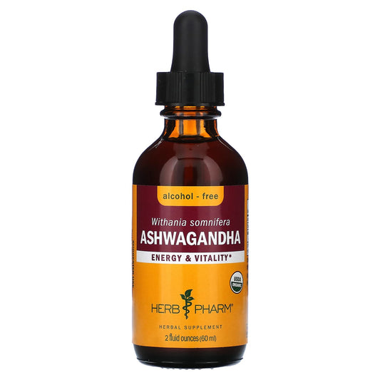 Ashwagandha Supplement by Herb Pharm - Organic & Gluten-Free - Image 1