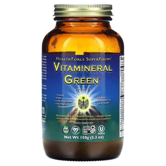 Vitamineral Green Superfood Complex by HealthForce Superfoods - 5.3 oz - Image 1