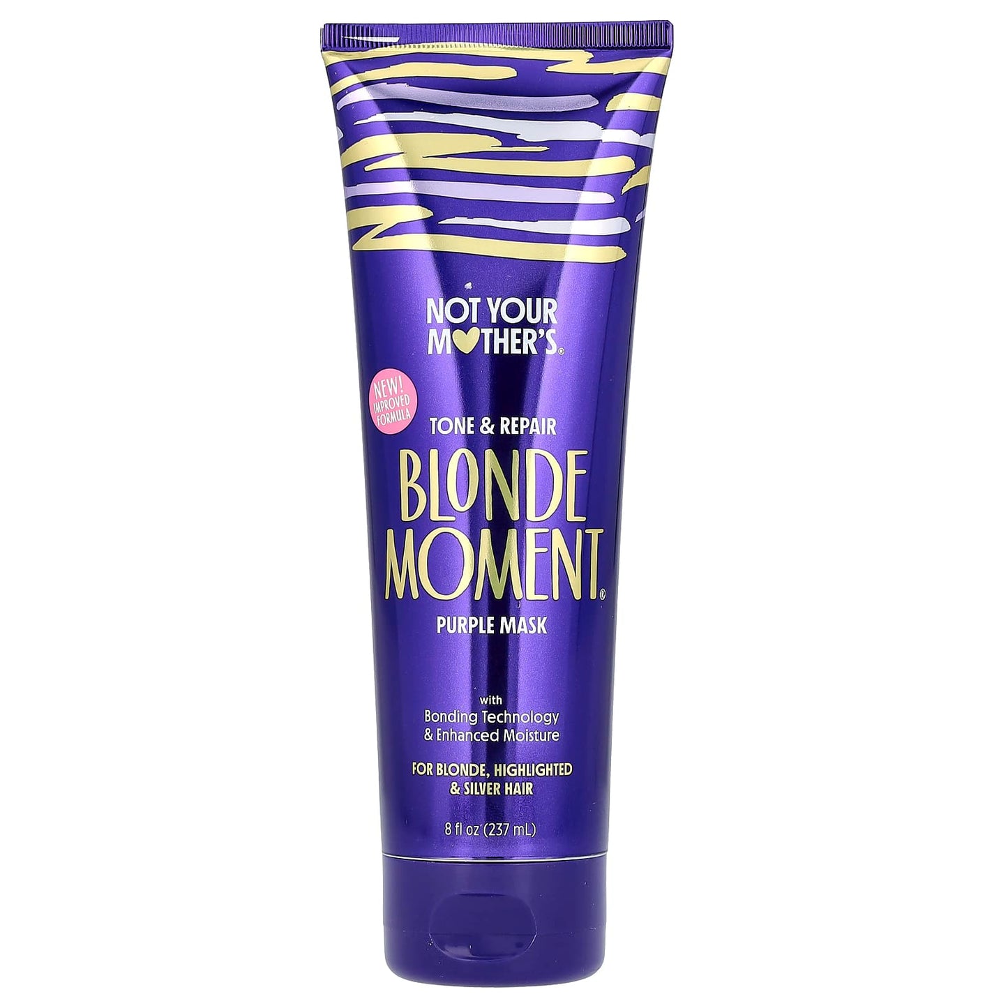Not Your Mother's, Blonde Moment, Tone & Repair Purple Mask, 8 fl oz (237 ml) - Image 1