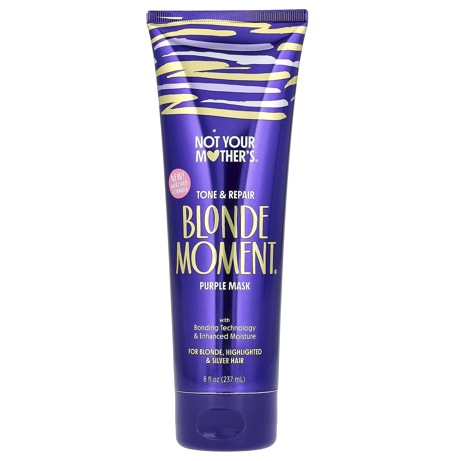 Not Your Mother's, Blonde Moment, Tone & Repair Purple Mask, 8 fl oz (237 ml) - Image 1