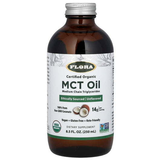 Certified Organic MCT Oil for Sustainable Energy & Brain Function - Image 1