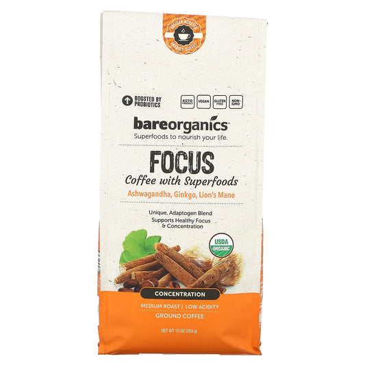 Organic Focus Coffee with Superfoods - Boost Your Mental Energy - Image 1
