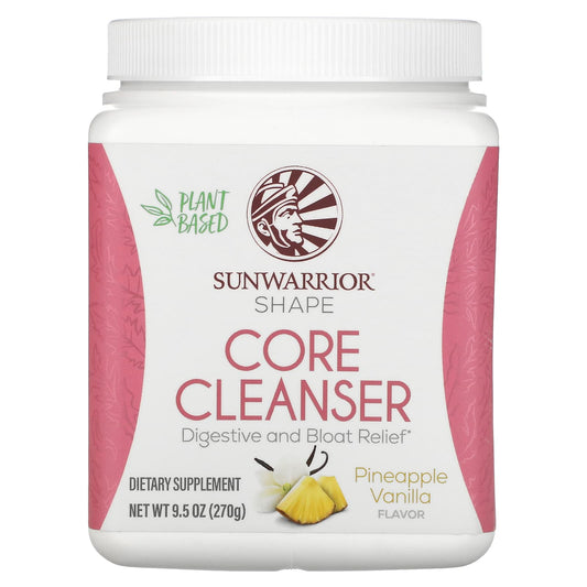 Sunwarrior, Shape, Core Cleanser, Pineapple Vanilla, 9.5 oz (270 g)