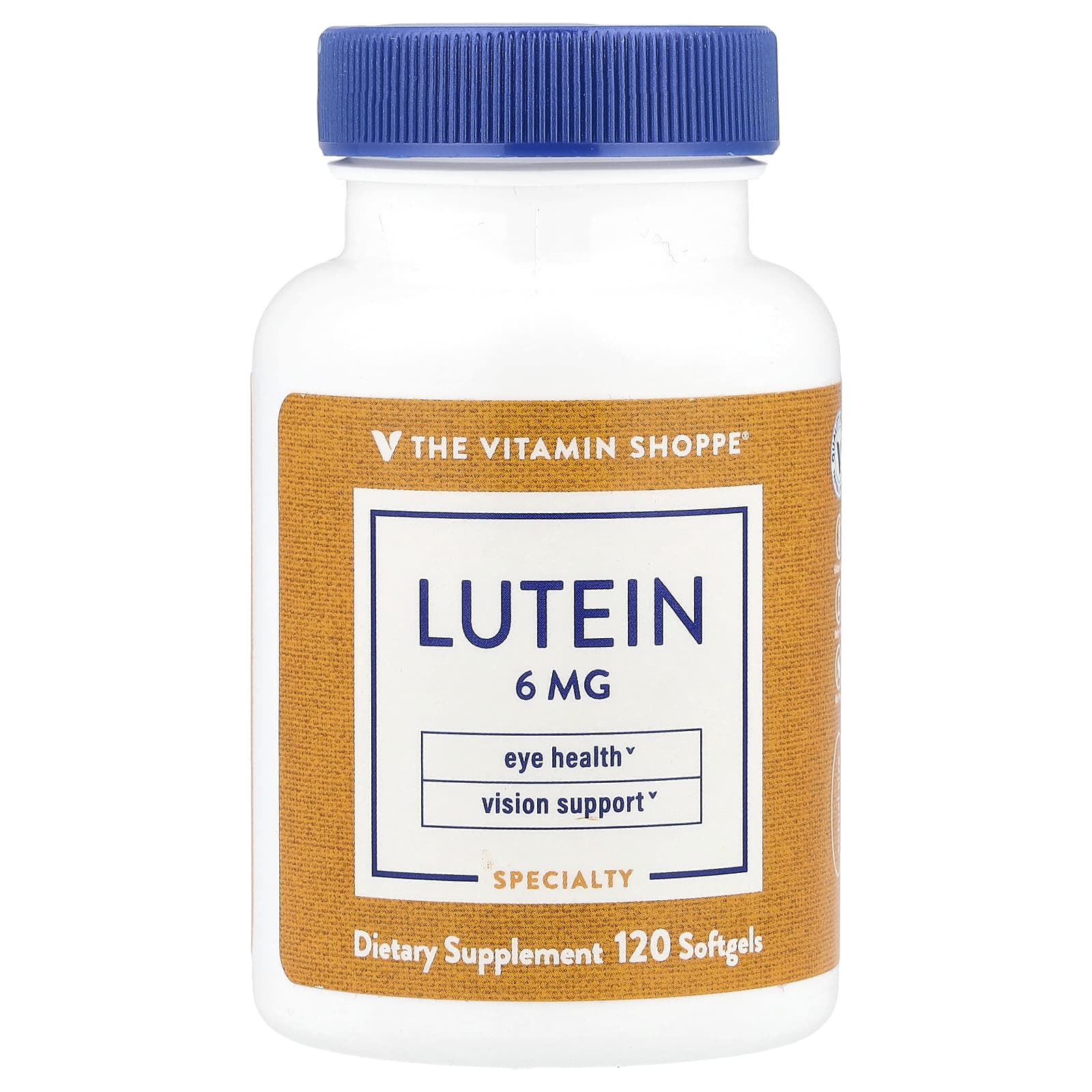 The Vitamin Shoppe, Lutein, 6 mg, 120 Softgels - Image 1