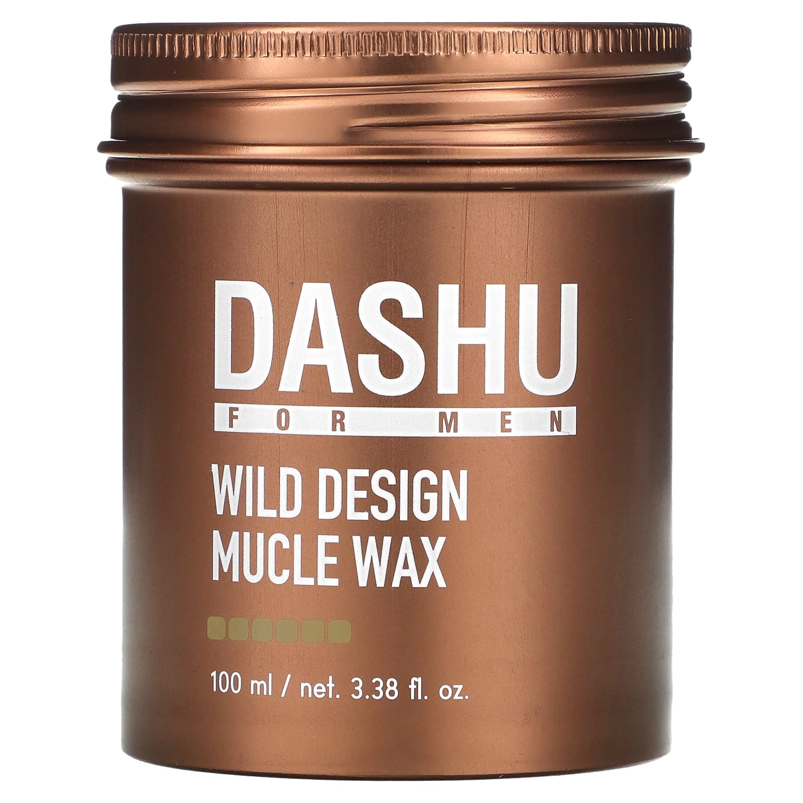 Dashu Wild Design Men's Muscle Wax, 100ml - Natural Hair Growth & Care - Image 1