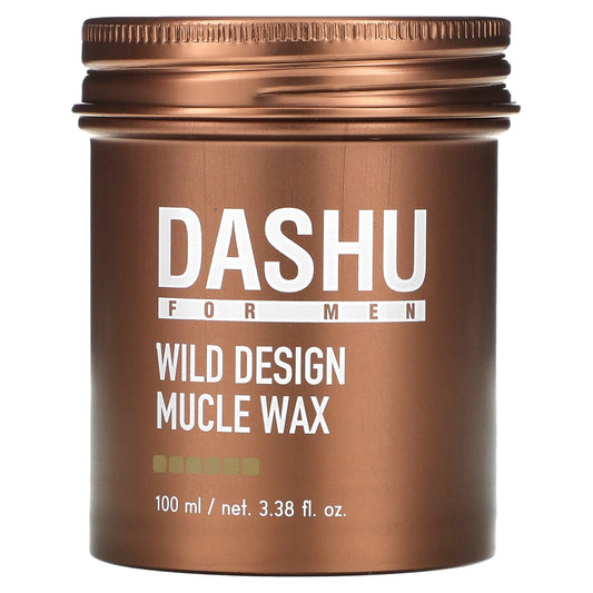 Dashu Wild Design Men's Muscle Wax, 100ml - Natural Hair Growth & Care - Image 1