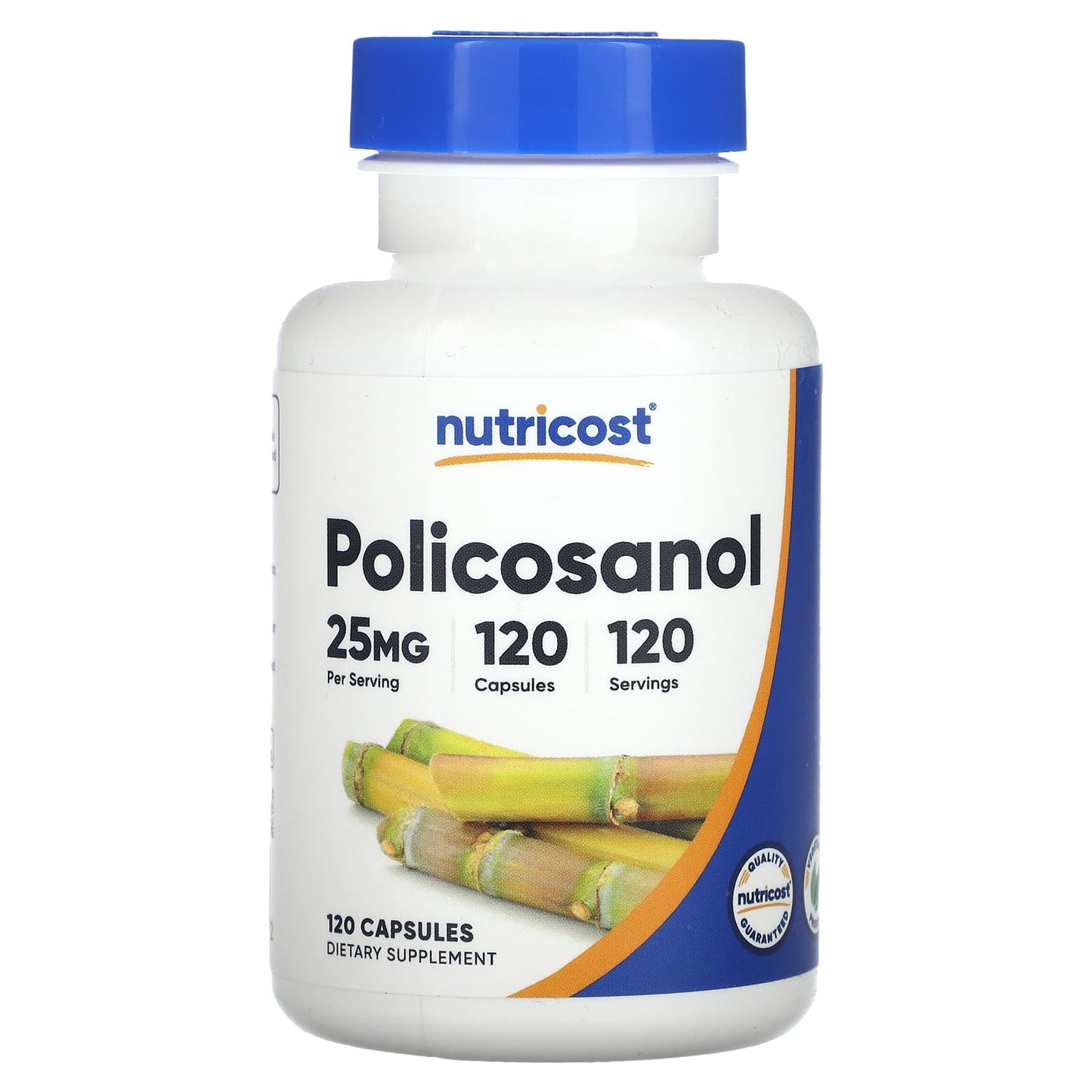 Nutricost, Policosanol, 25 mg, 120 Capsules - Image 1