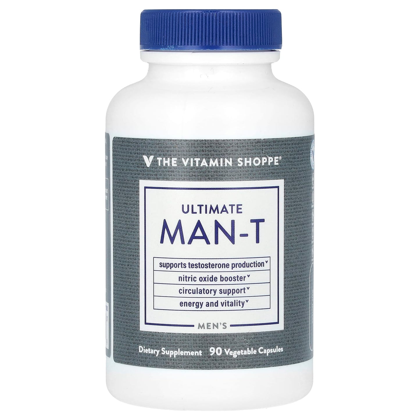 The Vitamin Shoppe, Men's Ultimate Man-T, 90 Vegetable Capsules - Image 1