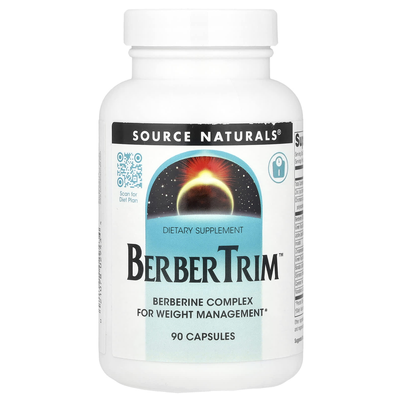 Source Naturals, BerberTrim™, 90 Capsules - Image 1