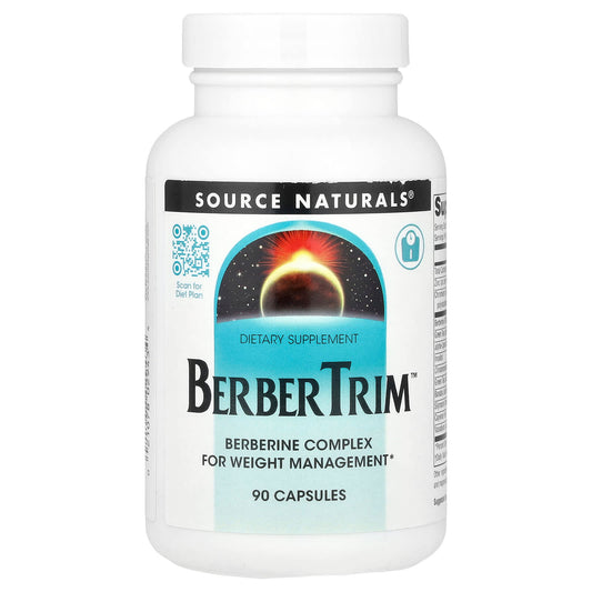 Source Naturals, BerberTrim™, 90 Capsules - Image 1