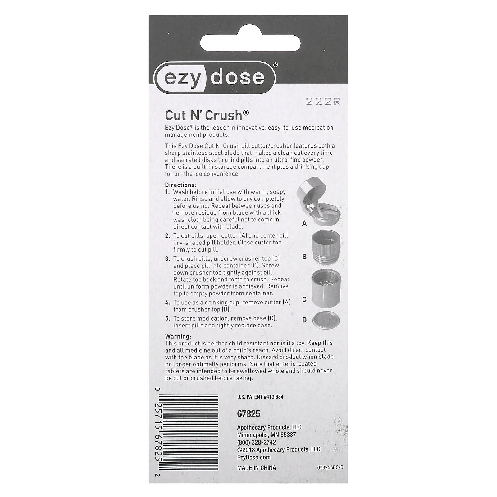 Ezy Dose Pill Cutter & Crusher - Easy Medication Management - Image 2