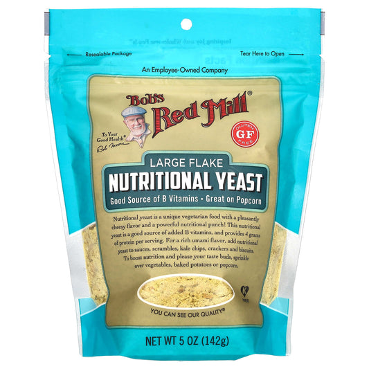 Nutritional Yeast by Bob's Red Mill - 5 oz, Gluten Free, Cheesy Flavor - Image 1