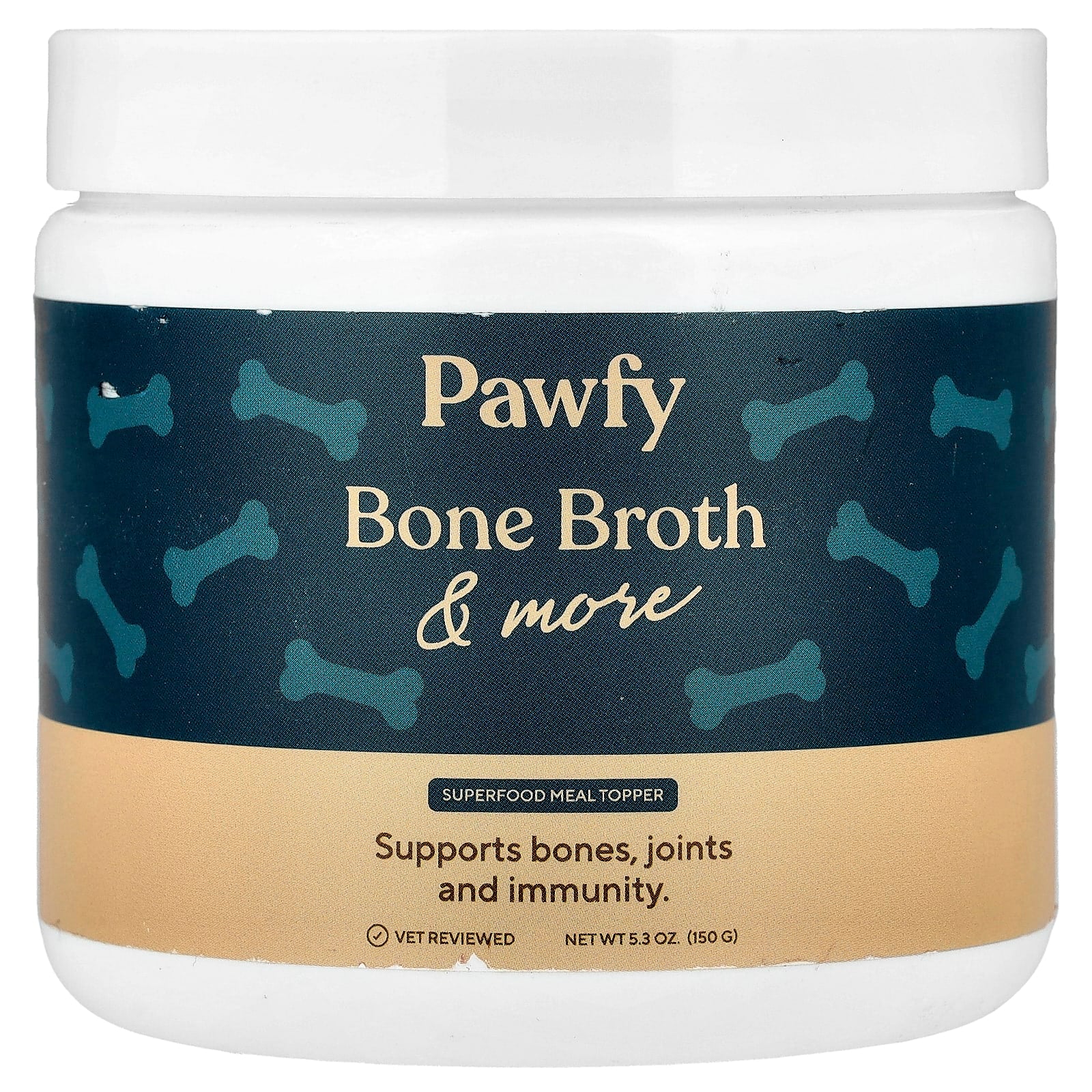 Pawfy, Bone Broth & More, 5.3 oz (150 g) - Image 1