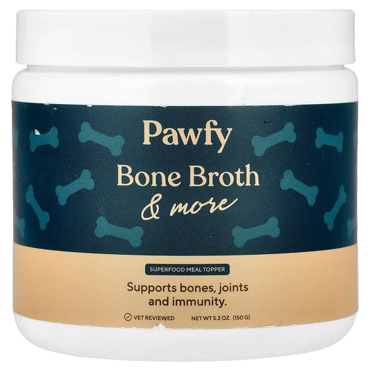 Pawfy, Bone Broth & More, 5.3 oz (150 g) - Image 1
