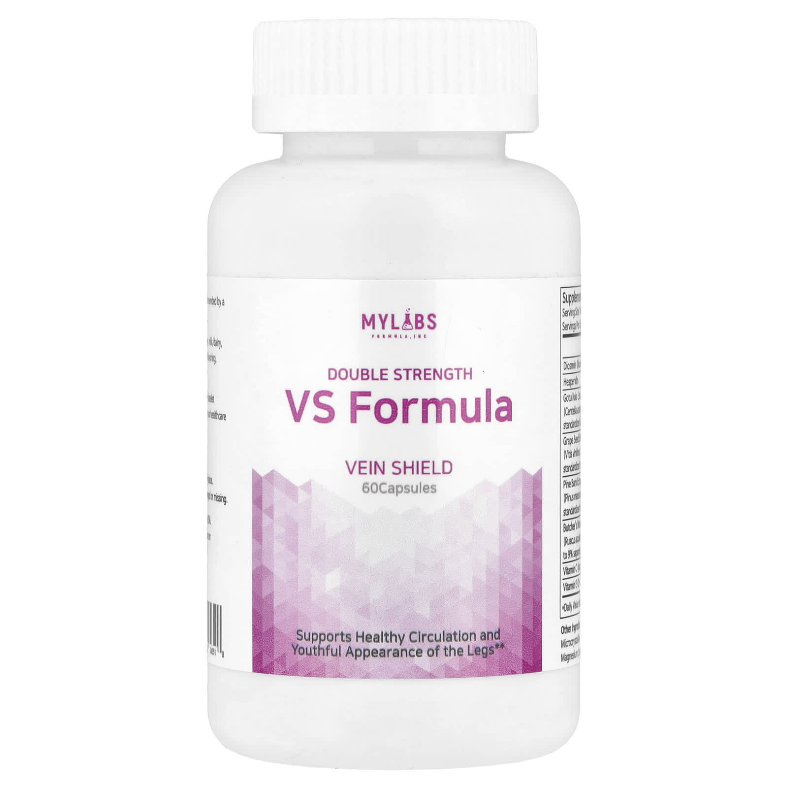 Mylabs, VS Formula, Double Strength, 60 Capsules - Image 1