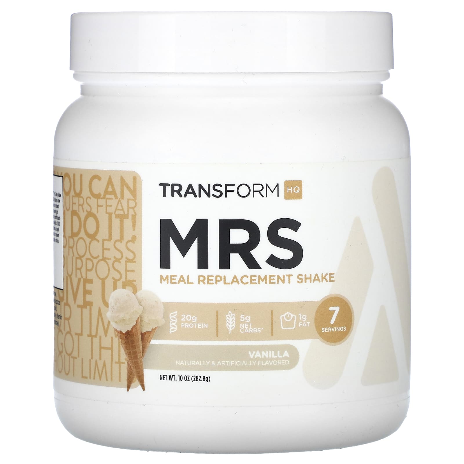 TransformHQ, MRS, Meal Replacement Shake, Vanilla, 10 oz (282.8 g) - Image 1
