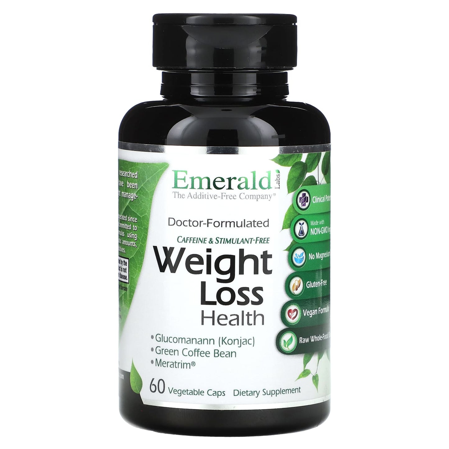 Emerald Labs Weight Loss Formula, 60 Capsules, Natural & Non-GMO - Image 1