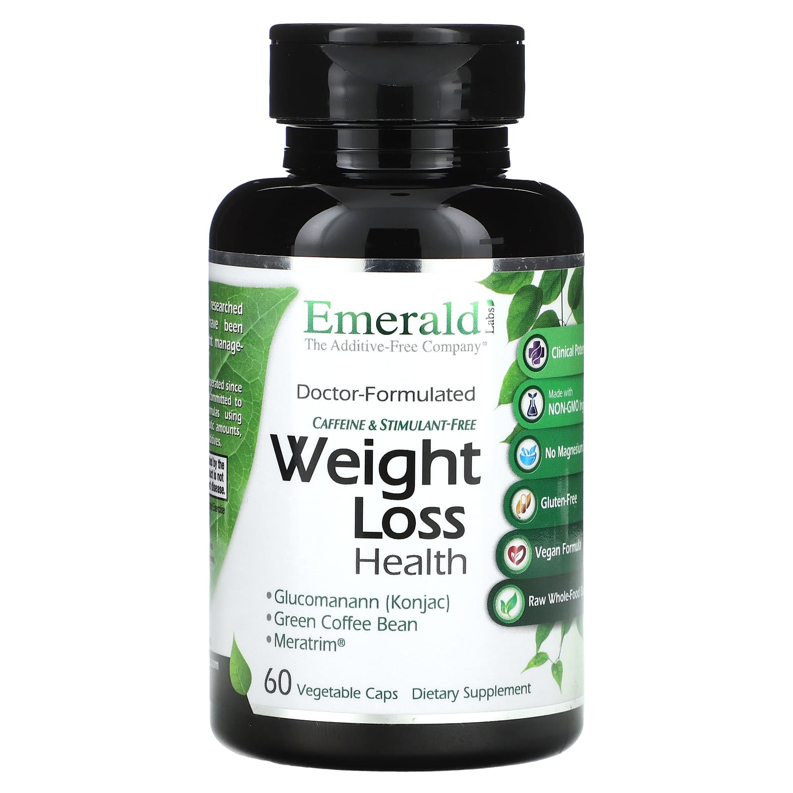 Emerald Labs Weight Loss Formula, 60 Capsules, Natural & Non-GMO - Image 1