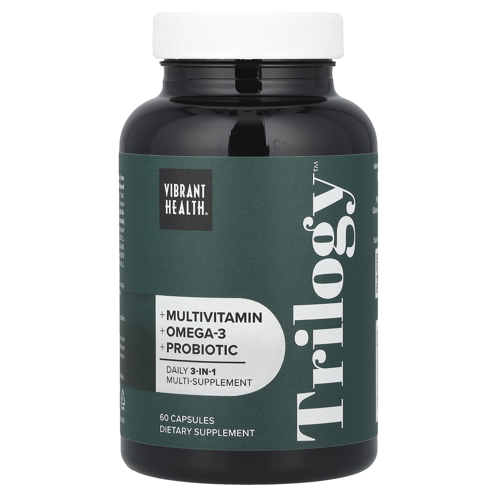 Vibrant Health, Trilogy™, Daily 3-in-1 Multi-Supplement , 60 Capsules - Image 1