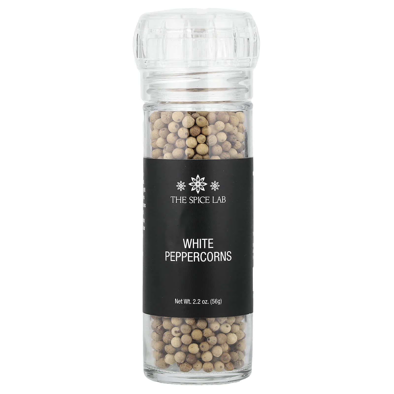 The Spice Lab, White Peppercorns , 2.2 oz (56 g) - Image 1