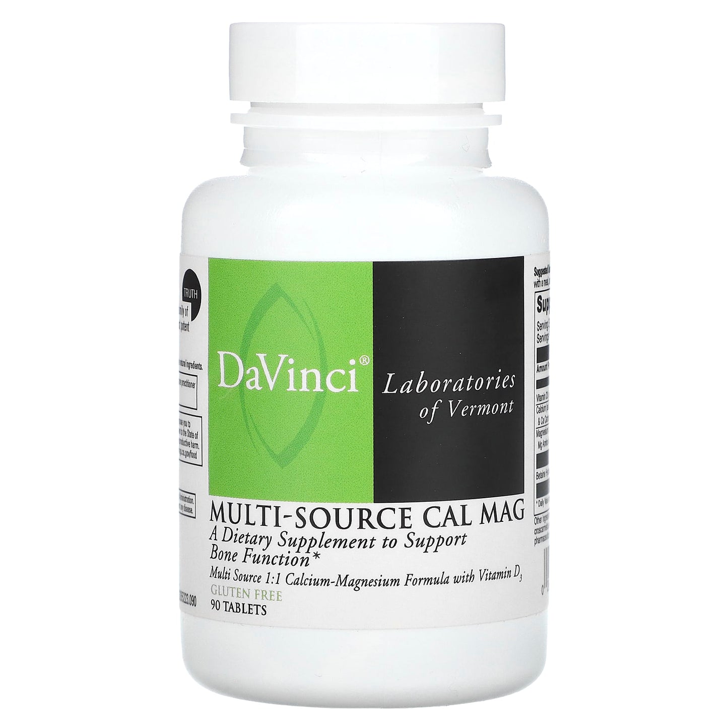 CalMag Supplement by DaVinci Laboratories, 90 Tablets - Image 1